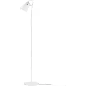 Dyberg Larsen Golvlampa Oslo, Vitt / opal, Vardagsrum / matsal, Metall, Skandinavisk, Golvlampa