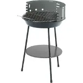 Floraland Rund kolgrill med justerbar hylla