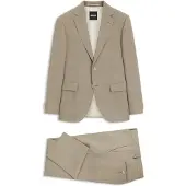 BOSS Two-piece regular-fit suit in easy-care fabric