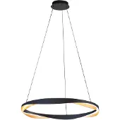 Highlight Pendellampa Ascoli, dimbar, Svart, Vardagsrum / matsal, Metall, Modern
