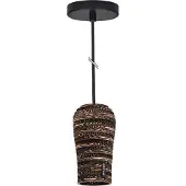 Think Paper Bordslampa Globe, Brun / rost, Vardagsrum / matsal, Papper / lunopal / lunolit, Modern, Bordslampa