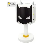 DALBER Bordslampa Dark Hero, Svart, Barnrum, Syntetmaterial, Bordslampa