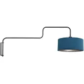 Steinhauer Vägglampa Bloeba, Svart, Vardagsrum / matsal, Metall, Modern, Vägglampa, vägglampa inomhus