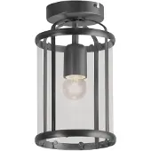 Steinhauer Taklampa Pimpernel, dimbar, Svart, Vardagsrum / matsal, Metall, Antik, Taklampa