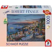 Adlibris Santorini Sunset Pussel 1000 Bitar Schmidt