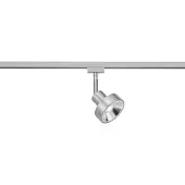 TRIO Lighting Strömskenespot DUOline 780701, Ø 11 cm, nickel, 2-fas, GU10 DUOline, dimbar, Aluminium / grå / zink, Vardagsrum / matsal, Metall, Modern, Skensystem