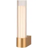 SLV Vägglampa , Lygant single, Guld / mässing, Badrum, Aluminium, Modern