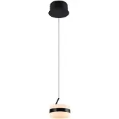 TRIO Lighting Pendellampa Dios, dimbar, Svart, Vardagsrum / matsal, Metall, Modern