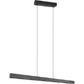 TRIO Lighting Pendellampa Donegal, dimbar, Svart, Vardagsrum / matsal, Metall, Modern