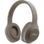 GUESS Classic Metal Logo Over-Ear Trådlösa hörlurar - Brun