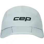 Cep Core Run Foldable Cap, löparkeps, Grå