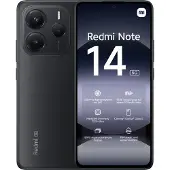 Xiaomi REDMI Note 14 5G Svart 8 GB + 256 GB