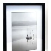 Nielsen Design 1115000 Växelram akryl Pappersformat: 20 x 20 cm (B x H) 20 cm x 20 cm Svart