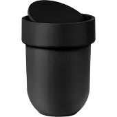 Umbra Papperskorg med vipplock 6L, Umbra, Svart
