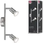 Paulmann Spotlight Carolina 66744 Väggbelysning GU10 LED Nickel (matt)