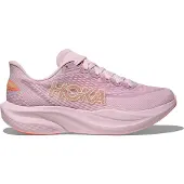 Hoka One One - Löparskor - Mach 7 W Lilac Cream/Tangerine Glow för Unisex - Storlek 40 2/3 - Rosa