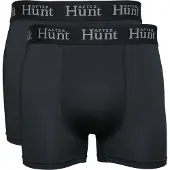 Avignon Men's AFTER Hunt Boxer 2-pack Basic Black