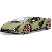 Bburago Lamborghini Sin FKP 37 modellbil i skala, Electric Gold (18-11046)