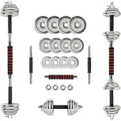 HMS Dumbbells STC21 krom 2 x 10 kg