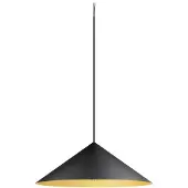 SLV Hänglampa Magico, dimbar, Svart, Vardagsrum / matsal, Aluminium / grå / zink, Modern, Pendellampa