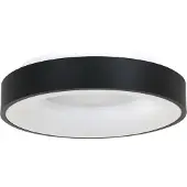 Steinhauer LED taklampa Ringlede, dimbar, Svart, Vardagsrum / matsal, Metall, Modern, LED-taklampa