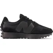New Balance för män. MS327V1 Sneakers i läder 327 svart (42), Hud, Karta, Nyckelband, Casual