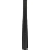SLV Strömskena 1F 230 V, 2 m, svart, påbyggnad