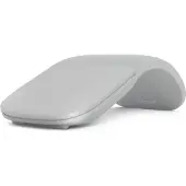 Microsoft Surface Arc Mouse WiFi mus Bluetooth Optisk Platinagrå 2 Knappar 1000 dpi Vikbar
