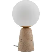 LINDBY Bordslampa , Kirstan, Vit, Vardagsrum, Glas, Modern