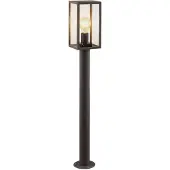 LINDBY Pollare uthomus Filimon , dimbar, Svart, Aluminium / grå / zink, Modern, Utomhuslampa