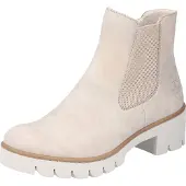 Rieker Chelsea boots kräm