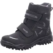 Superfit Snöboots 'Husky' mörkbrun / grå / pastelllila / vit