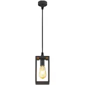 LINDBY utomhushänglampa Filimon, antracit, 22 cm, IP44, E27 Filimon , dimbar, Svart, Aluminium / grå / zink, Modern