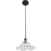 LINDBY Taklampa , Ludowika, dimbara, Transparent, Matsal, Glas, Antik