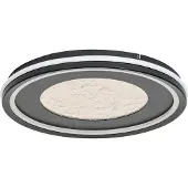 LUCANDE LED taklampa Tillian , dimbar, Svart, Vardagsrum / matsal, Metall, Modern, LED-taklampa