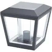 LUCANDE Utomhusbelysning , Dunia, dimbara, Svart, Terrass, Metall, Modern