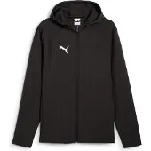 Puma Träningsjacka 'TeamAdditions' svart / vit