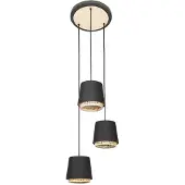 LINDBY Taklampa , Ananya, dimbara, Svart, Vardagsrum, Metall, Lantlig / rustik
