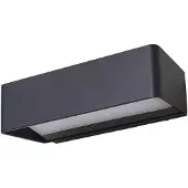 LUCANDE Utomhusbelysning , Midvig, Svart, Balkong, Aluminium, Modern