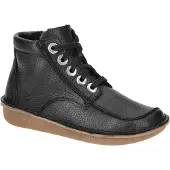 Clarks Roliga Cedar Svarta Läderkängor