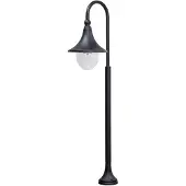 LINDBY Pollare uthomus Daphne , dimbar, Svart, Aluminium / grå / zink, Modern, Utomhuslampa
