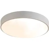 LINDBY LED taklampa Simera , dimbar, Vitt / opal, Vardagsrum / matsal, Syntetmaterial, Modern, LED-taklampa