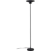 LINDBY LED golvlampa Norvind , Svart, Vardagsrum / matsal, Metall, Modern, LED-golvlampa