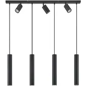 LINDBY Taklampa , Sanad, dimbara, Svart, Vardagsrum, Metall, Modern