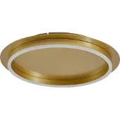 LINDBY LED taklampa Kunis , Mässing / guld, Vardagsrum / matsal, Syntetmaterial, Modern, LED-taklampa