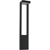 LINDBY LED pollare Lonete , Svart, Aluminium / grå / zink, Modern, LED-utomhuslampa