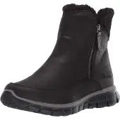 SKECHERS för kvinnor. 44779 Synergy ankelstövlar - Collab svart (39), Tyg, 1 till 3 cm, Ingen, Casual, Läderimitation