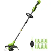 Greenworks Trimmer ST24L02-01; 24 V (utan batteri och laddare)