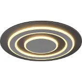 Globo Lighting LED taklampa Jayden, Svart, Vardagsrum / matsal, Metall, Modern, LED-taklampa