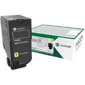 Lexmark CS827/CX827 toner gul (Return) 15k